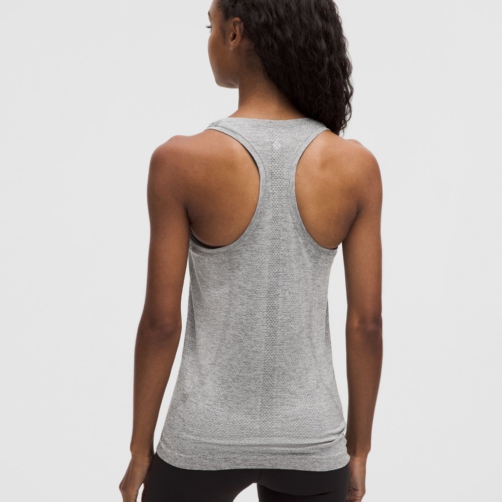 lululemon athletica Heather Gray Tank Top